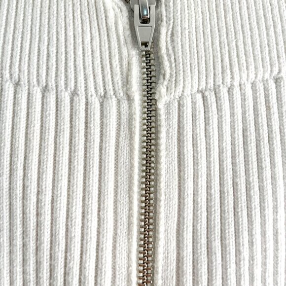 T Alexander Wang 2-Way Knit Zip Skit, White, XS/S - Picture 6 of 8